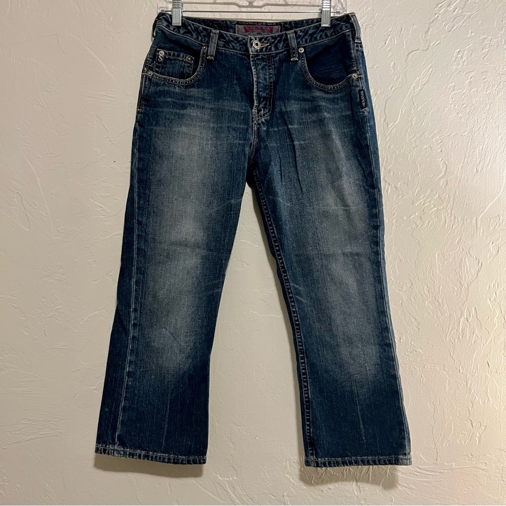 Womens Silver Jeans Capris Wash Medium Size 29